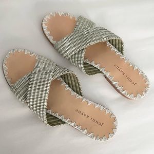 Jenni Kayne Green Sandals